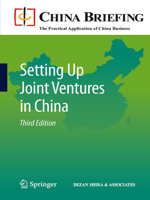 cover image of Setting Up Joint Ventures in China